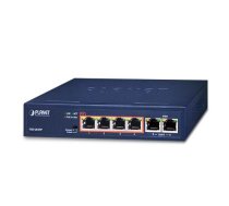 Planet 4-Port 10/100TX 802.3at POE + 4711605282970 ( FSD 604HP SD ) komutators