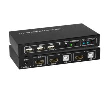 HDMI  USB KVM Switch 2 ports MC-HDMI-USBKVM-UK (5704174049197) ( JOINEDIT61331577 )