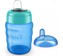 Philips Avent Easy Sip mācību krūzīte   9M+  260ml  silikona snīpis  zila SCF553/05 ( SCF553/05 8710103667063 AV 000611 SCF553/05 ) piederumi bērnu barošanai