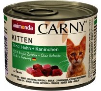 Animonda ANIMONDA Carny Kitten smak: wolowina  kurczak i krolik 200g DLZANMKMK0120 (4017721839679) ( JOINEDIT43635640 ) kaķu barība