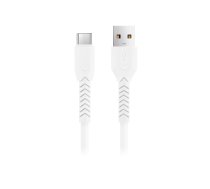 Maxlife MXUC-04 cable USB - microUSB 1 0 m 3A white ( OEM0100849 OEM0100849 OEM0100849 ) USB kabelis