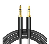 Maxlife audio cable jack 3.5 mm - jack 3.5 mm 1m black OEM0002431 (5900495594716) ( JOINEDIT65707473 )