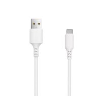 Setty cable USB - USB-C 1 0 m 3A white ( GSM106094 GSM106094 GSM106094 ) USB kabelis