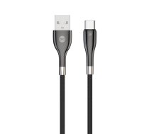 Forever Sleek cable USB - USB-C 1 0 m 3A black GSM171007 (5900495082695) ( JOINEDIT65705246 )