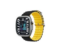 Devia strap Deluxe Sport6 for Apple Watch 42mm/ 44mm/ 45mm/ 49mm black yellow BRA013985 (6938595381652) ( JOINEDIT65703940 )