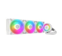 CPC Arctic Intel Liquid Freezer III 420 A-RGB Whit ( ACFRE00153A ACFRE00153A ACFRE00153A ) procesora dzesētājs  ventilators