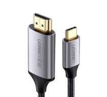 UGREEN USB-C to HDMI Cable 4K UHD 1.5m (black) ( 6957303855704 50570 1579257258 UGREEN/50570 ) kabelis video audio