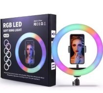 Wooco MJ26 Universāls Tripod Statnis priekš Selfie ar RGB LED lampu 26cm WC-MJ26 (4752168134467) ( JOINEDIT60763600 )