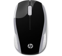 HP Wireless Mouse 200 Pike Silver New Retail 5704174012368 ( 2HU84AA ) Datora pele