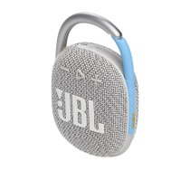JBL Clip 4 Eco  balta - Portativais bezvadu skalrunis ( JBLCLIP4ECOWHT JBLCLIP4ECOWHT ) mūzikas centrs