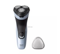 Philips Shaver 3000X  Wet  Dry  zila/melna ( X3003/00 X3003/00 X3003/00 ) Vīriešu skuveklis