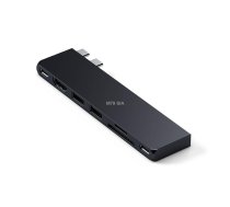 Satechi USB C Hub Multiport Adapter Pro Slim – USB C  for MacBook Pro/Air M2 ( ST HUCPHSD ST HUCPHSD ) dock stacijas HDD adapteri