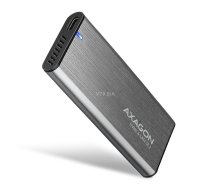 AXAGON EEM2-SG2 RAW BOX External Case for M.2 SSDs USB-C 3.2 Gen 2 - silver ( EEM2 SG2 ZUUS-578 ) cietā diska korpuss