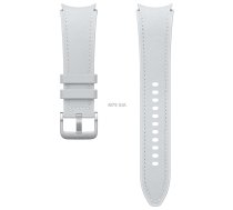 Samsung Galaxy Watch6 Hybrid Eco-Leather Band  M/L  sudraba - Siksnina pulkstenim Hybrid Eco-Leather Band (M/L) ( ET SHR96LSEGEU ET SHR96LSEGEU )