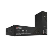 LINDY 100m Cat.6 Dual Head HDMI USB RS232 Extender ( 39374 2106553 4002888393744 ) KVM komutators