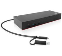 Lenovo Dock - 135W Hybrid Dock - USB-C ( 40AF0135EU# ) dock stacijas HDD adapteri
