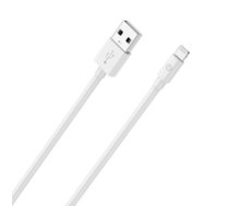 RealPower Lade/Datenkabel USB-A auf Lightning 2m weis MFI ( 385240 385240 385240 ) USB kabelis