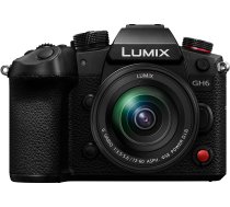 Panasonic Lumix DC-GH6 Kit (12-60mm f3.5-5.6)  digital camera (black  incl. lens) ( DC GH6 DC GH6 ) novērošanas kamera