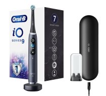 Oral-B iO9 Elektriska Zobu Birste Black Onyx iOM9.1B2.2AD ( 4210201449485 252401 602125 iO Series 9 Black iO9 Black Onyx IO9BLACKONYX iOM9.1B2.2AD ORA00086 ) mutes higiēnai
