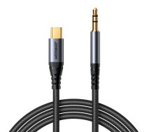 Audio kabelis Joyroom SY-A07 USB-C to 3 5mm 1.2m melns 6956116773786 (6956116773786) ( JOINEDIT57788248 ) adapteris