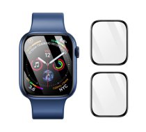 LCD aizsargstikls Dux Ducis Pmma (2Pack) Apple Watch 45mm melns ( 6934913023143 6934913023143 ) aizsardzība ekrānam mobilajiem telefoniem
