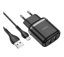 Ladetajs Hoco N4 + microUSB (2.4A) melns 6931474731036 (6931474731036) ( JOINEDIT57779849 ) iekārtas lādētājs