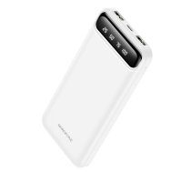 Arejais-akumulators Power Bank Borofone BJ14 Type-C microUSB 2*USB (2A)  10000mAh balts 6931474750327 (6931474750327) ( JOINEDIT57829131 ) Powerbank  mobilā uzlādes iekārta