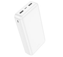 Arejais-akumulators Power Bank Hoco J100A 2xUSB-A 20000mAh balts ( 6931474783592 6931474783592 ) Powerbank  mobilā uzlādes iekārta