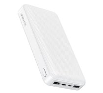 Arejais-akumulators Power Bank Borofone BJ3A Type-C microUSB 2*USB (2A)  20000mAh balts 6931474738189 (6931474738189) ( JOINEDIT57829117 ) Powerbank  mobilā uzlādes iekārta