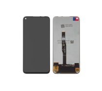 Displejs Huawei P40 Lite/Nova 6 SE/P20 Lite 2019/Nova 5i ar skarienjutigo paneli melns ORG ( 4000000933151 4000000933151 ) aksesuārs mobilajiem telefoniem