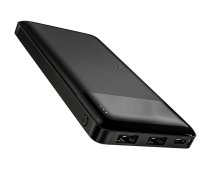Hoco J72 Easy Powerbank 10000 mAh Black ( 6931474738370 J72 black ) Powerbank mobilā uzlādes iekārta