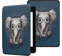 Pokrowiec Strado Etui graficzne Smart Case do Kindle Paperwhite 1/ 2/ 3 (Elephant) uniwersalny 5904172317964 (5904172317964) ( JOINEDIT56962257 ) Elektroniskais grāmatu lasītājs
