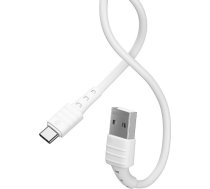 Cable USB-C Remax Zeron  1m  2.4A (white) ( RC 179a white RC 179a white RC 179a white ) USB kabelis