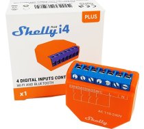 Shelly Plus i4 Shelly Control unit Wi-Fi  Bluetooth ( 3800235265079 3800235265079 M0000051 Shelly Plus i4 Shelly_Plus_i4 )