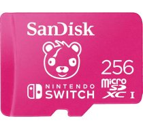 Karta SanDisk Nintendo Switch Fortnite MicroSDXC 256 GB Class 10 UHS-I/U3  (002154730000) 002154730000 (0619659199777) ( JOINEDIT52136237 ) atmiņas karte