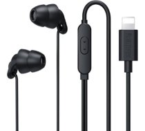 Earphones Remax RM-518i  Lightning  1.2m (black) ( RM 518i Black RM 518i Black RM 518i Black ) austiņas