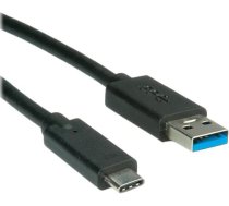 Kabel USB Roline USB-A - 1 m Czarny (11.02.9011) 11.02.9011 (7611990117239) ( JOINEDIT58557426 ) USB kabelis