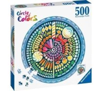 Ravensburger Puzzle 500 Paleta kolorow: cukierki 17350 (4005556173501) ( JOINEDIT57475248 ) puzle  puzzle