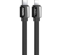 Cable USB-C-lightning Remax Platinum Pro  RC-C050  20W (black) ( RC C050 Black RC C050 Black RC C050 Black ) USB kabelis