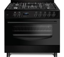 Gas-electric cooker 90cm KWGE-K90 Cheff Modern Black ( KWGE K90 KWGE K90 ) Plīts