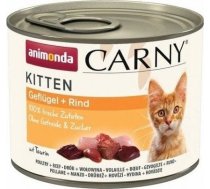 Animonda ANIMONDA Carny Kitten smak: drob wolowina 200g 83964 (4017721839648) ( JOINEDIT43634750 ) kaķu barība