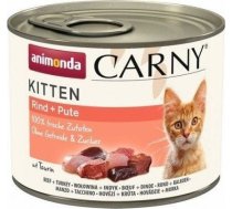 Animonda ANIMONDA Carny Kitten smak: wolowina indyk 200g 83966 (4017721839662) ( JOINEDIT43634751 ) kaķu barība