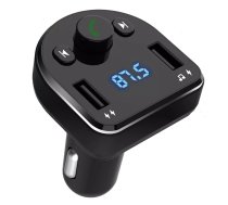 XO transmitter FM BCC01 Bluetooth MP3 car charger 15W black BCC01 (6920680863952) ( JOINEDIT65703659 )