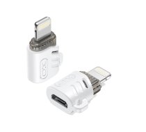 XO adapter NB256F microUSB - Lightning white NB256F (6920680851904) ( JOINEDIT65707389 )