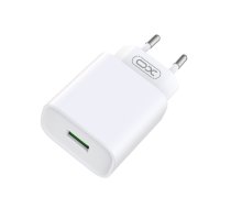 XO wall charger CE02D QC 3.0 18W 1x USB white + Lightning cable CE02D (6920680808359) ( JOINEDIT65779930 )