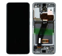 LCD + Touch Panel Samsung Galaxy S20 G980 GH82-31433A GH82-31432A gray frame without camera original GH82-31433A  GH82-31432A ( JOINEDIT65704543 )