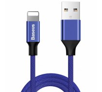 Baseus cable Yiven USB - Lightning 1 8 m 2A navy blue ( CALYW A13 CALYW A13 CALYW A13 ) Powerbank  mobilā uzlādes iekārta