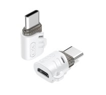 XO adapter NB256G microUSB - USB-C white NB256G (6920680851911) ( JOINEDIT65707390 )