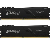 Kingston FURY Beast DIMM 16GB  DDR4-3600  CL17-21-21 KF436C17BBK2/16 (740617319781) ( JOINEDIT67985285 ) operatīvā atmiņa