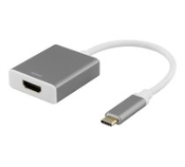 Deltaco USBC-HDMI9 video cable adapter 0.2 m USB Type-C HDMI Grey 0201902061005 ( USBC HDMI9 USBC HDMI9 USBC HDMI9 )